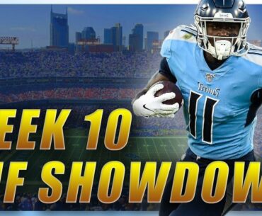 DRAFTKINGS SHOWDOWN WEEK 10 TNF: COLTS TITANS NFL DFS PICKS