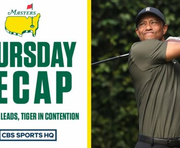 The Masters Thursday Recap: Tiger Woods IN CONTENTION after shooting -4 | CBS Sports HQ