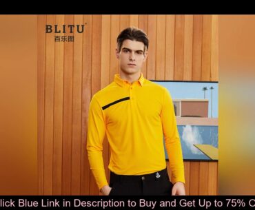 Golf Shirt Men's T-shirt Spring Autumn Sportswear Men's Shirt Long Sleeve Breathable Dry Fit Tech P