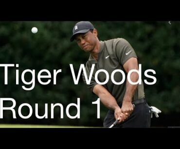 Tiger woods - Masters 2020 | Round 1| Shot by Shot