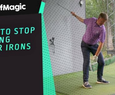 How to stop slicing your irons