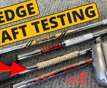 TESTING DIFFERENCE WEDGE SHAFTS