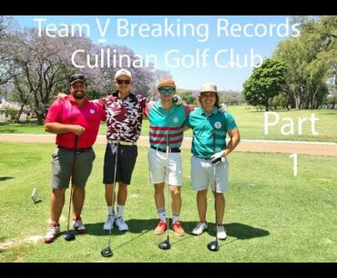 Team V Breaking Records part 1 (Cullinan Golf Club) | Mr Variety