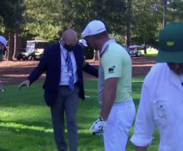 Bryson DeChambeau convenes a search party for lost ball for the second straight day at the Masters