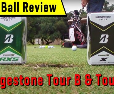 Testing the NEW Bridgestone Tour B and Tour BX golf balls!