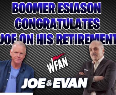 Boomer Tells Joe what his Time at WFAN and his Friendship has Meant to Him