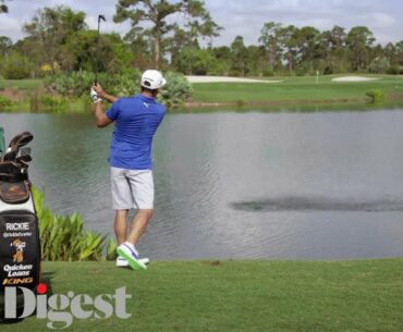 Rickie Fowler on How To Skip a Shot Across Water | Golf Tips | Golf Digest