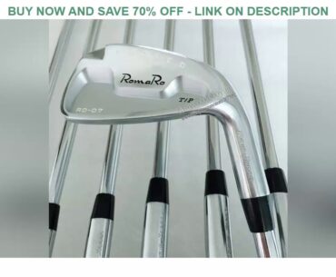 Nieuwe Golfclubs RomaRo RD-07 Golf Irons 4-9P irons Set Clubs Steel shaft R of S Golf as Cooyute Gr