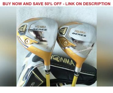 Cooyute Nieuwe Golfclubs Honma S-03 4 ster clubs set Golf driver hout + ijzers + putter Graphite Go