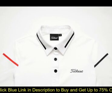 Autumn 2020 new women's Golf long sleeve polo-shirt elastic slim fit quick dry sportswear