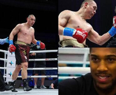 ZHANG ZHILEI DESTROYS DEVIN VARGAS IN 4 ENROUTE TO ANTHONY JOSHUA FUTURE BOUT IN CHINA.