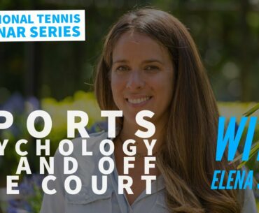 The Sports Psychology Webinar and Q&A with Elena Sosa