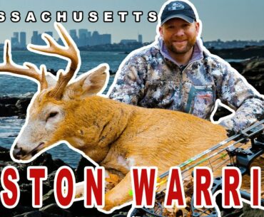 Urban Bowhunting in Massachusetts | An OLD Boston Buck (Crazy Track)