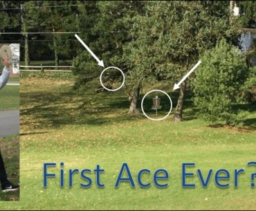 First Ace Ever!?? | Arboretum Spiker Disc Golf Course in Canton, OH