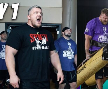 DAY ONE OF WORLD'S STRONGEST MAN!