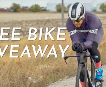 We're Giving Away a FREE TRI BIKE (Seriously)