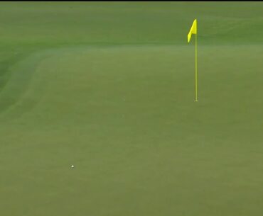 Phil Mickelson's bunker shot Round 1 The Masters 2020