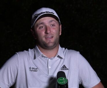 Declaraciones de Jon Rahm del viernes en el Masters de Augusta 2020