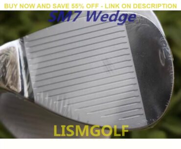 SM7 Wiggen Golfclubs Zand Lob Wedge 50/52/54/56/58/60 Graden Stalen As Met spiegel Zilver Putter Ir