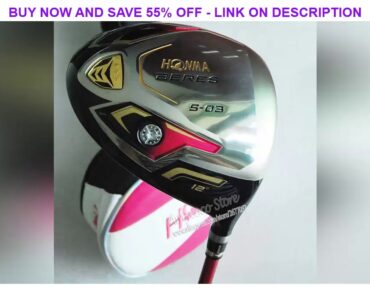 Cooyute nieuwe womens golfclubs honma s-03 golf hout set driver + 3/5 fairway woods graphite golf a