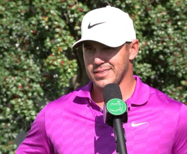 Brooks Koepka Sunday Flash Interview 2020 The Masters Tournament - Round 4