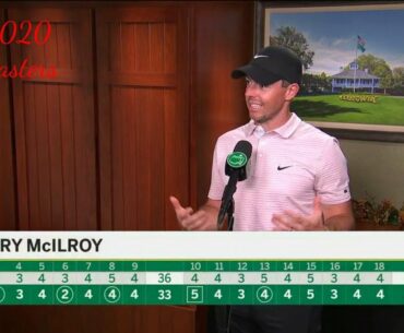 Rory McIlroy says he loses 10-15 pounds during Masters week