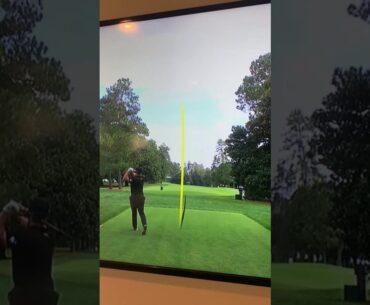 Bryson DeChambeau Bombing a Drive - Masters