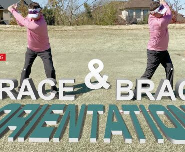 Single Plane Golf Practice - Brace &  Brace - (Part 3)