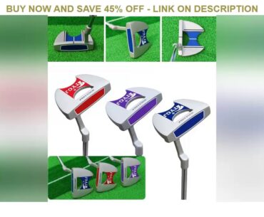 TTYGJ Echt Driving Golf mannen Club Blauw/Paars Putter met Zicht Grote Grip vrouwen Golf Semi- colo