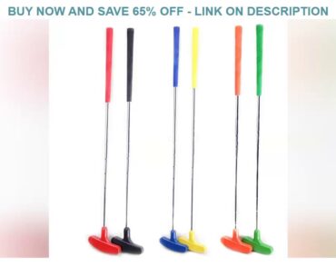 3 Stks/pak Mini Golf Putters Golf Clubs clubes De Golf Met Rubber Putter Hoofd En Grips En Stalen A