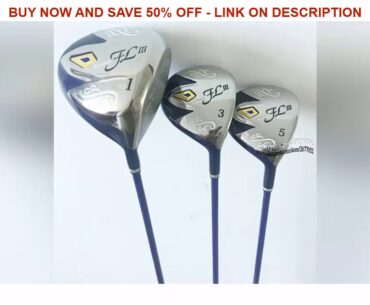 Cooyute Nieuwe vrouwen Golf Clubs Maruman FL III Clubs Complete Sets Golf Drive Fairway Wood ijzers