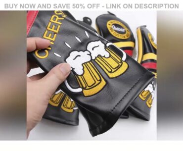 PROOST!! Bier Festival Golf Woods Hoofd Covers Driver Fairways Hybrid HeadCover Set Vintage Serie 1