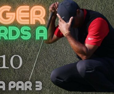 Tiger Woods 12th Hole Masters 2020