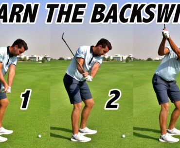 3 STEPS TO FIX MY GOLF BACKSWING - Simple golf tips