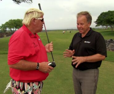 John Daly puts new Vertical Groove driver in the bag