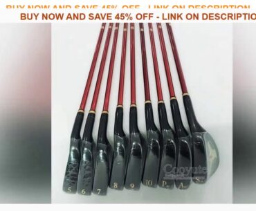 Nieuwe Heren Golfclubs Majesteit Prestigio 9 Golf Irons Set 5-9 10 Pas R Of S Flex Graphite as Grat