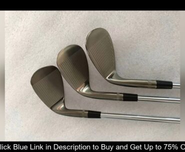 TopRATED SM7 Wedges SM7 Golf Wedges Steel Grey SM7 Golf Clubs 48/50/52/54/56/58/60/62 Steel/Graphit