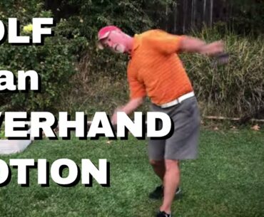 How is a Golf Swing and Overhand Motion?