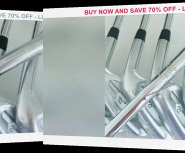 Cooyute Mew golfclubs Romaro Ray CX Golf irons 4-9P irons Set Steel Shaft R of S flex Golfclubs As