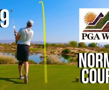 THE SHARK’S GEM @ PGA WEST NORMAN COURSE | Back 9 Course Vlog with Hole Flyovers