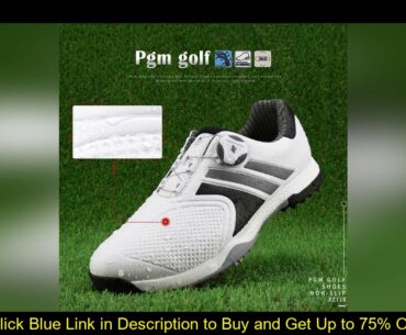 Sneakers Waterproof Mens Golf Shoes Breathable Fitness Training Golf Shoe Non-slip Rotating buckle