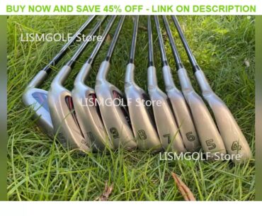 Golf Club G410 Iron Set G410 Golf Irons Golfclubs 4-9SUW R Of S Flex Staal En Graphite Shaft Met he