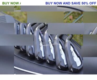 Mew zwart Golfclubs RomaRo Ray V Golf irons 4-9P irons Clubs Steel Shaft R of S flex Golf As Cooyut