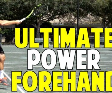 The Ultimate Power Forehand | Caution! Not For Everyone