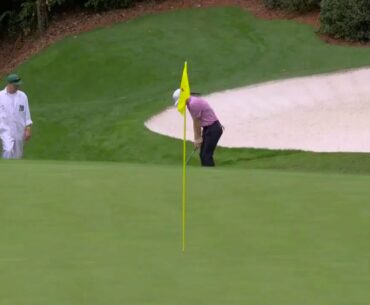 John Augenstein amazing hole out at The Masters 2020 Round 3