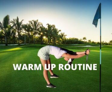 How I warm up before a golf round - PREVENT INJURIES