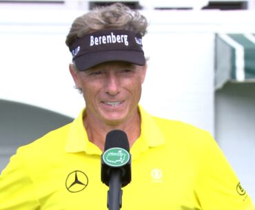 Bernhard Langer Sunday Flash Interview 2020 The Masters Tournament - Round 4