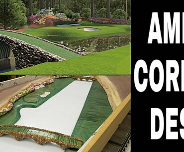 Amen Corner Desk The Masters 2020 Golf Resin Art