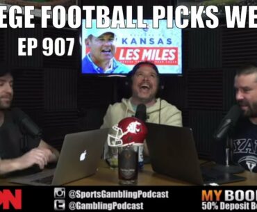 College Football Picks Week 12 - Sports Gambling Podcast (Ep. 907)