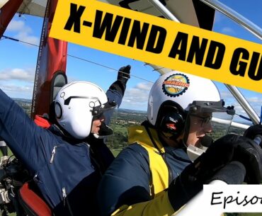 Flexwing NPPL Journey - Episode 12 - VERY GUSTY crosswind landings